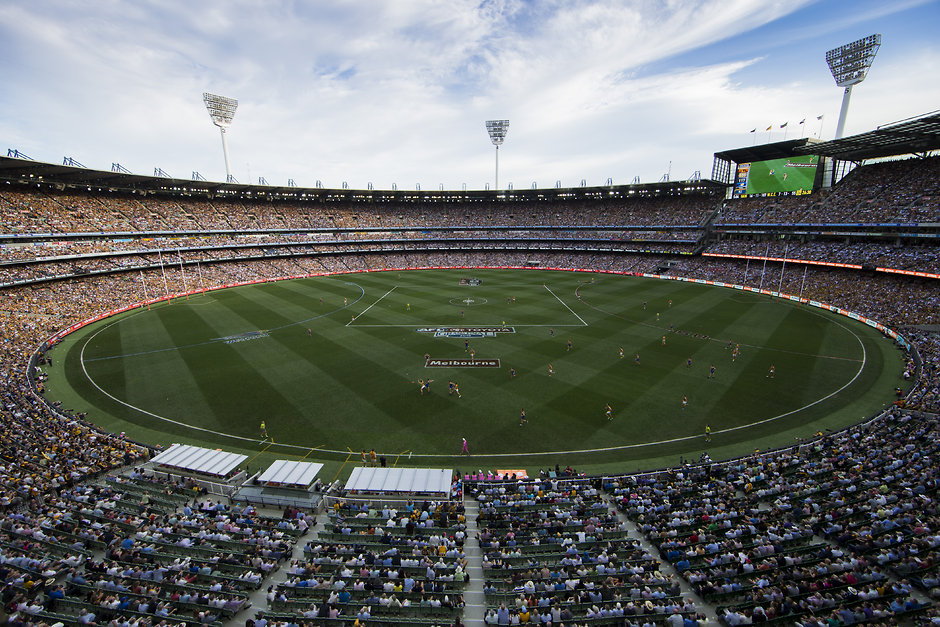 2015 Toyota AFL Grand Final - Hawthorn v West Coast The MCG on Grand Final day last year - ${keywords}